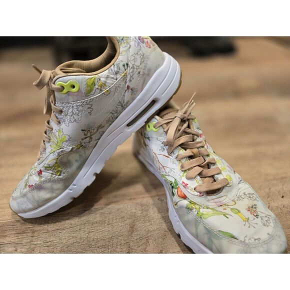 Women NIKE AIR MAX Shoes 1 ULTRA "LIBERTY OF LONDON" Size 8 - Picture 7 of 16